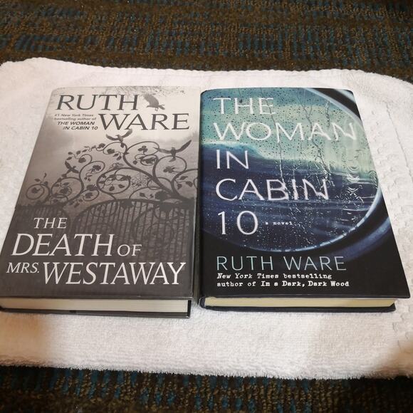 Ruth Ware Mystery Novel Book Bundle Gifts Book Club Suspense Fall Winter Cozy - Picture 1 of 3